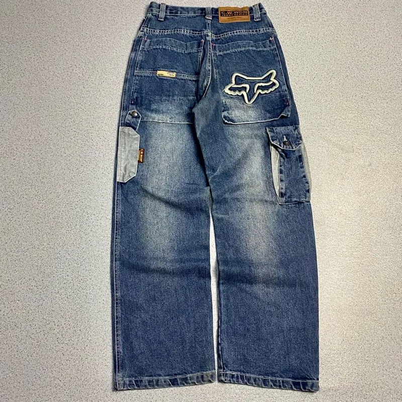 Vintage Y2K Jeans Pria blue photo 1