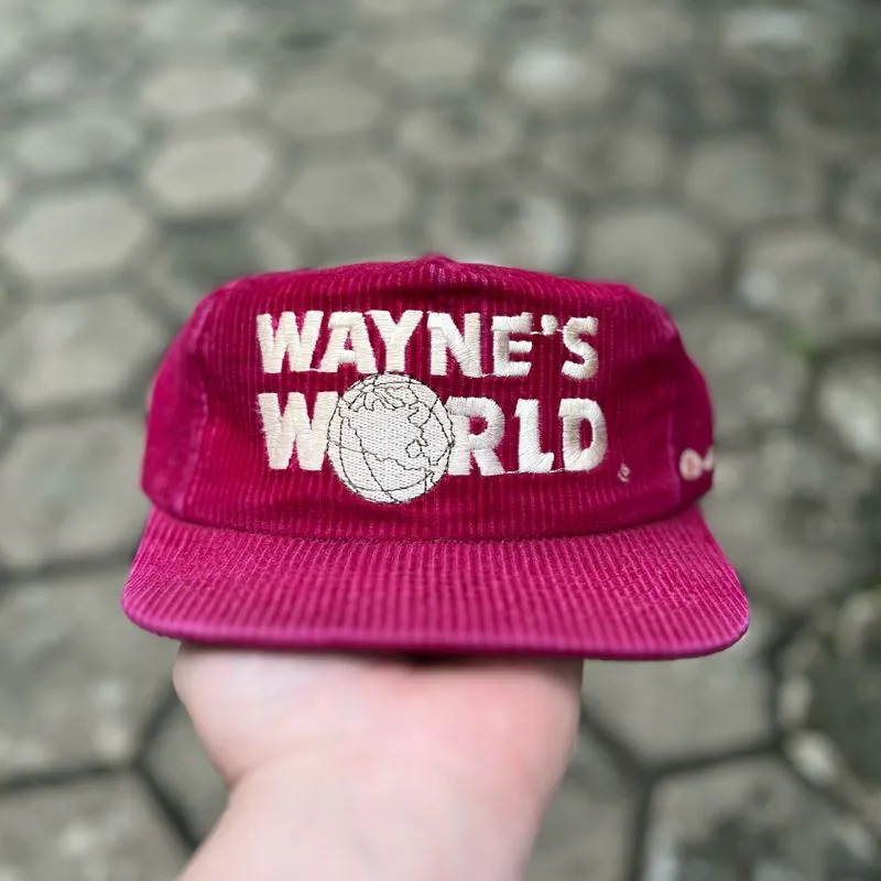 Vintage Hat Pria burgundy photo 1