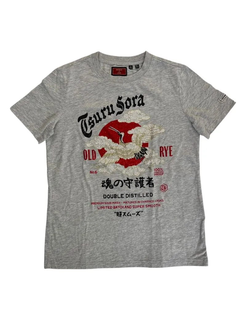 Superdry Streetwear Minimalist T-shirt Wanita gray photo 1