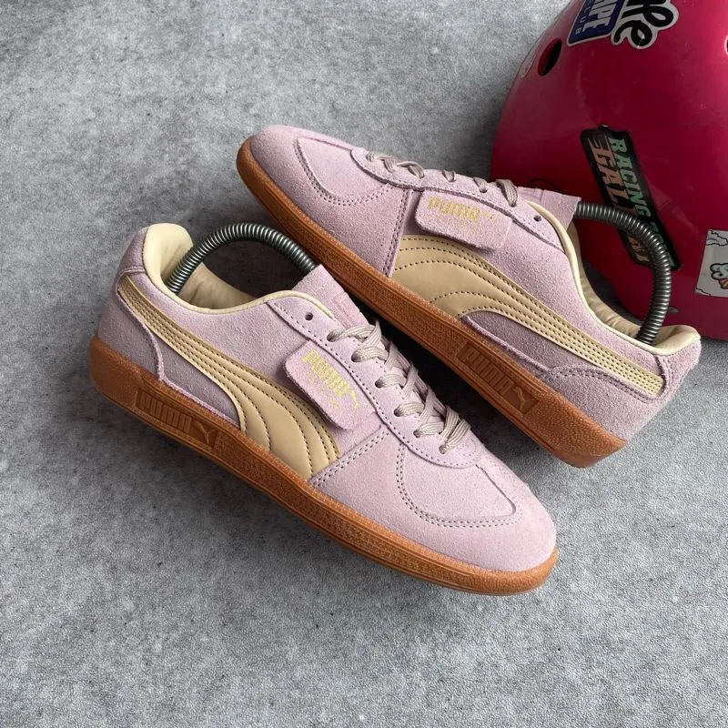 Puma Indie Casual Sneakers Wanita tan pink photo 1