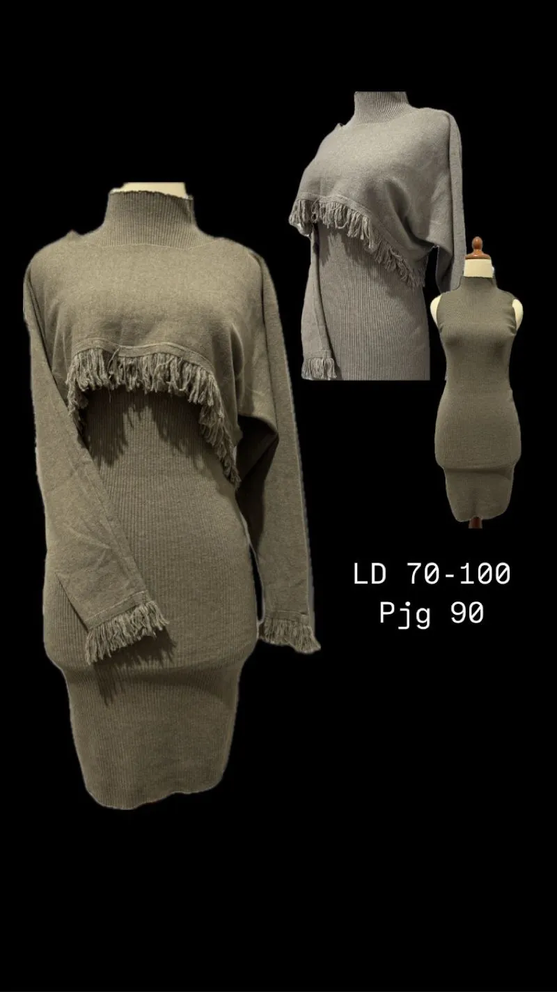Streetwear Y2K Bodycon dress Wanita tan photo 1