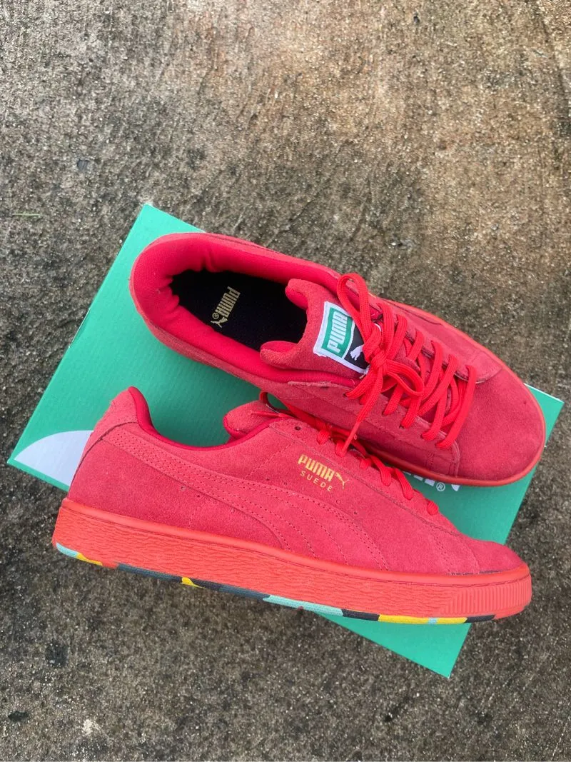 Puma Vintage Y2K Sneakers Pria red photo 1