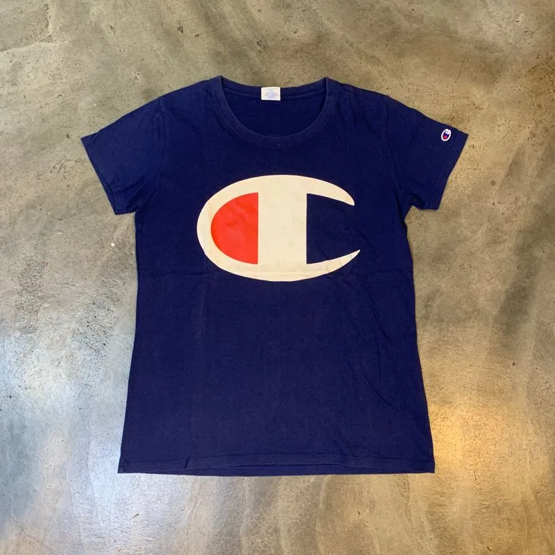 Champion Streetwear Sportswear T-shirt Wanita blue photo 1