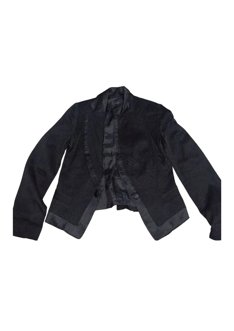Japanese brand Grunge Coquette Blazer Wanita black photo 1