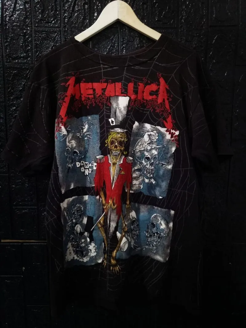 Metallica Vintage Y2K T-shirt Pria black photo 1