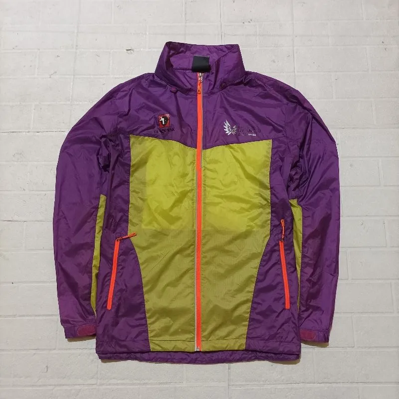 Blackyak Streetwear Sportswear Track jacket Pria purple yellow photo 1
