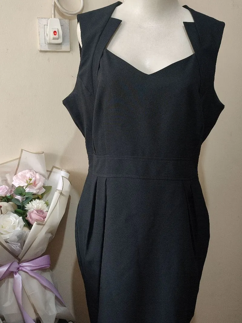 American Apparel Vintage Luxury Evening dress Wanita black photo 1