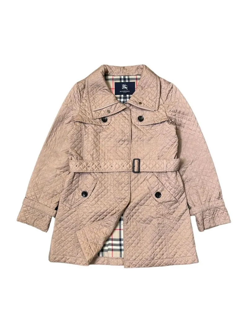Burberry Vintage Luxury Trench coat Wanita tan brown photo 1