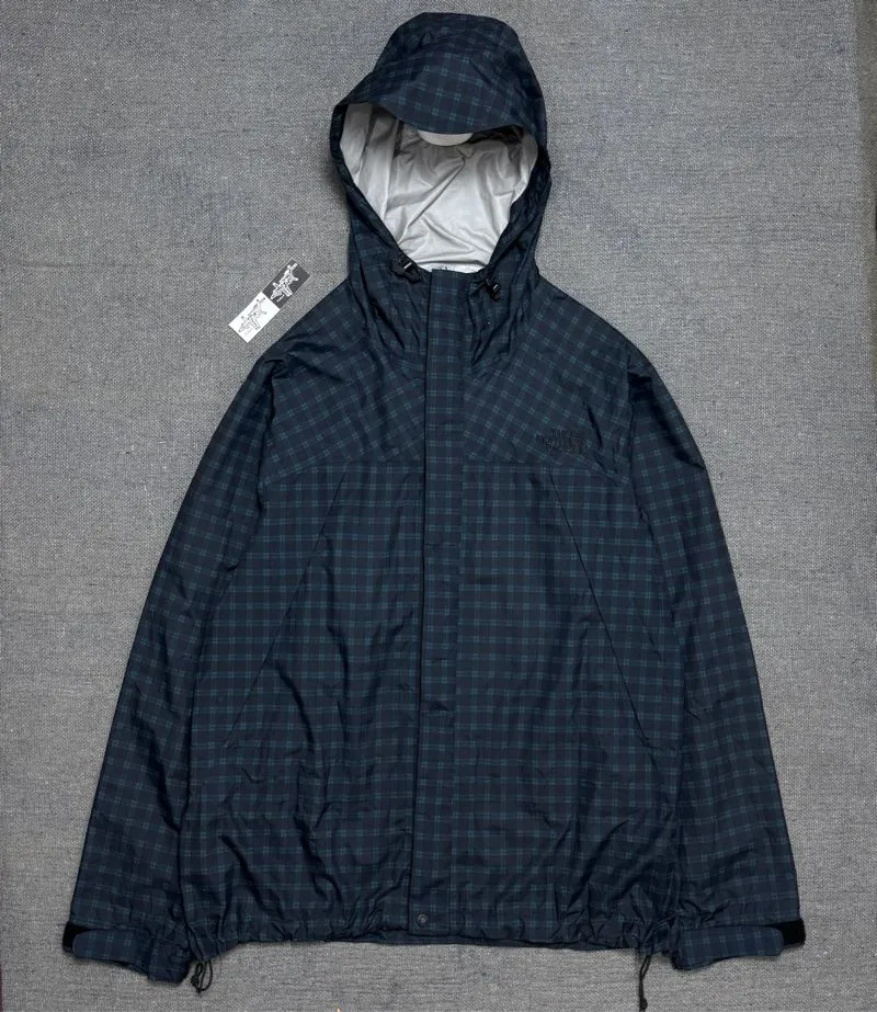 The North Face Vintage Sportswear Windbreaker Pria green navy photo 1
