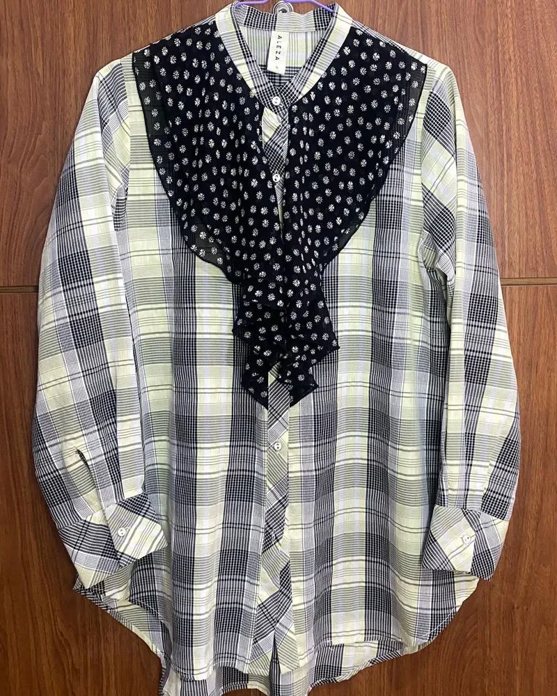 Casual Shirt Wanita yellow photo 1
