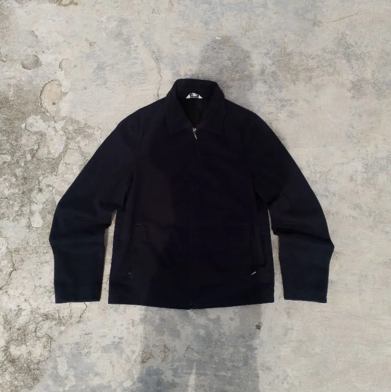 Streetwear Casual Harrington jacket Pria navy photo 1