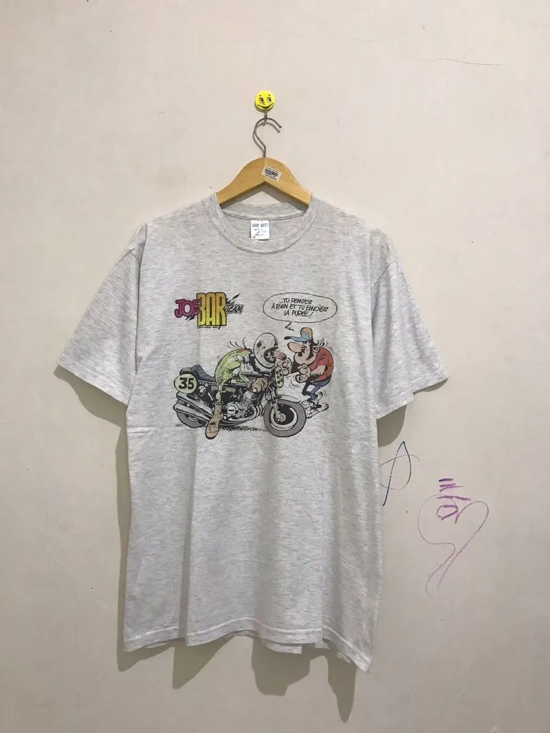 Jerzees Vintage T-shirt Pria gray photo 1