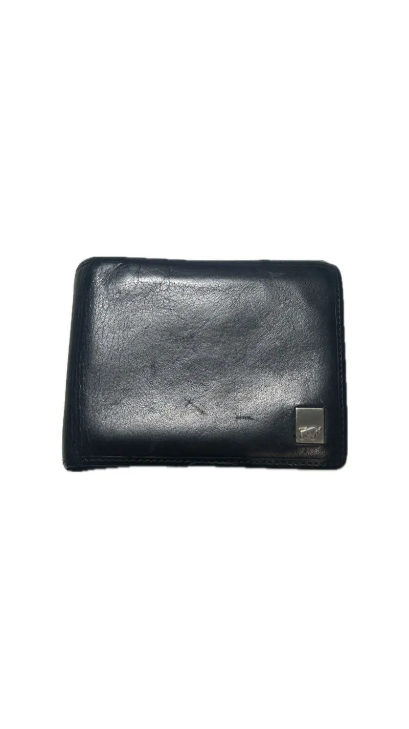Braun Buffle Minimalist Casual Wallet Pria black photo 1