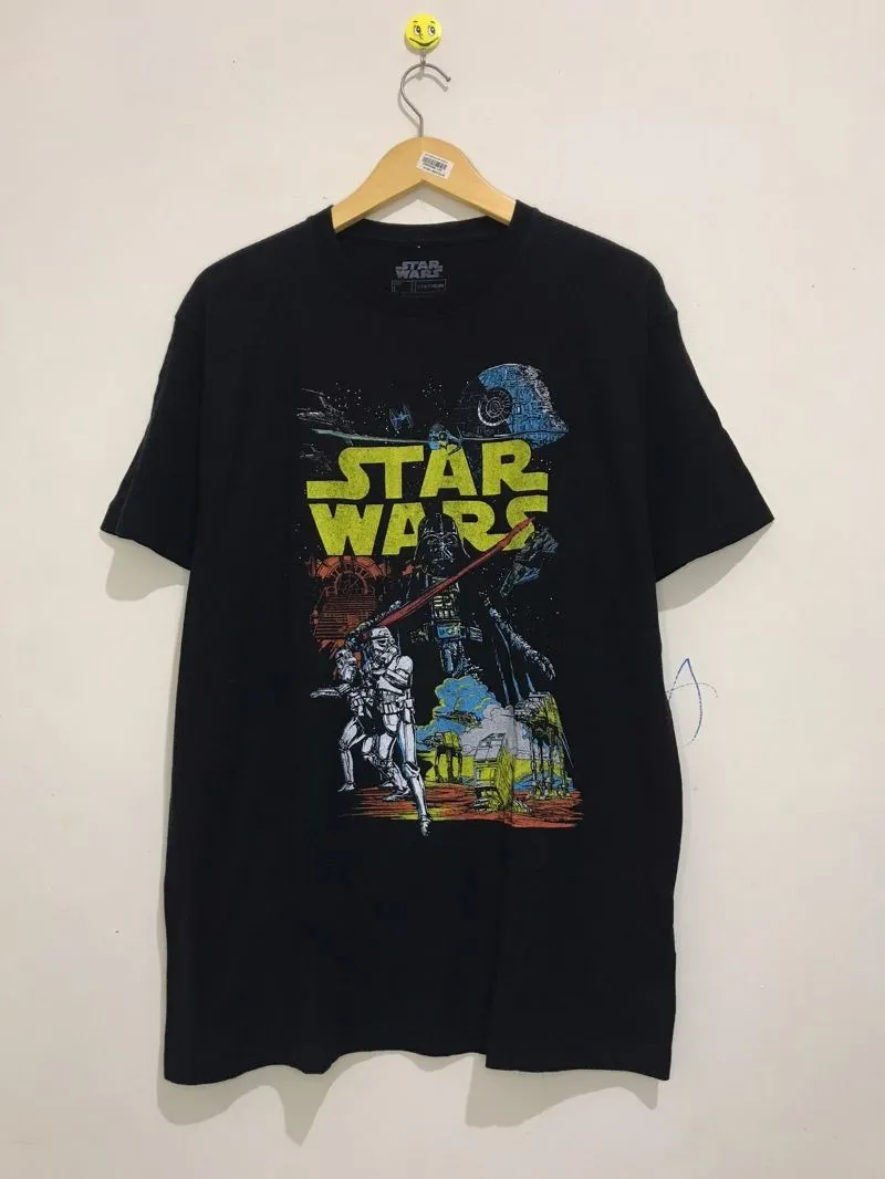 Star Wars Casual T-shirt Pria black photo 1
