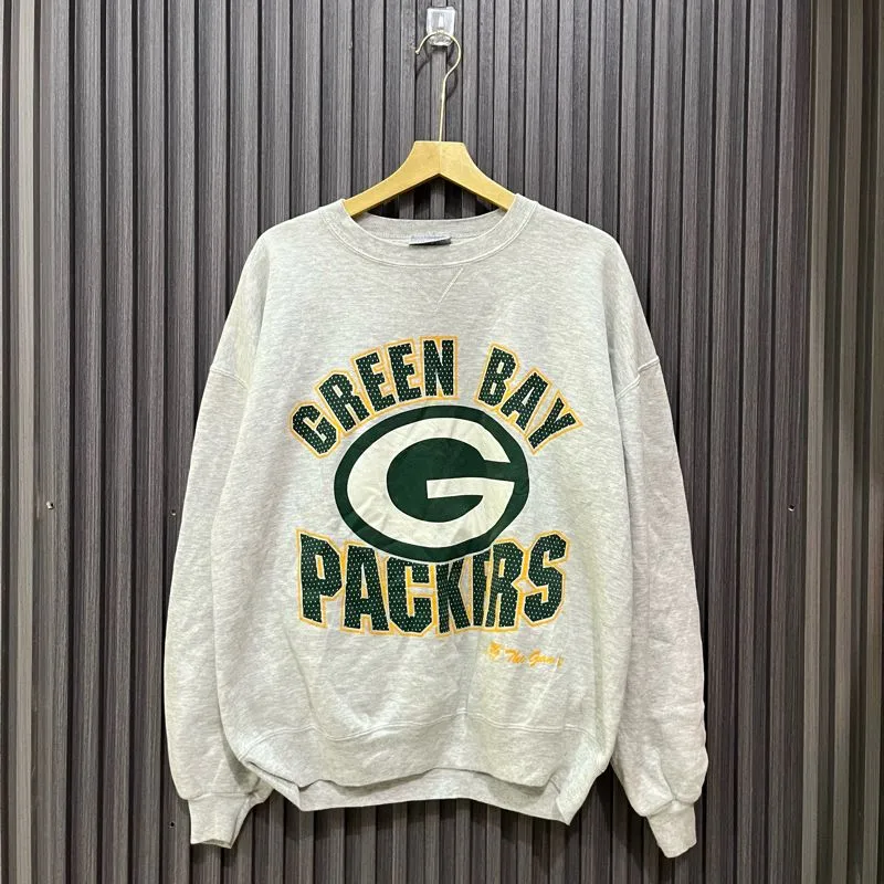 Japanese brand Streetwear Casual Sweater Pria gray photo 1