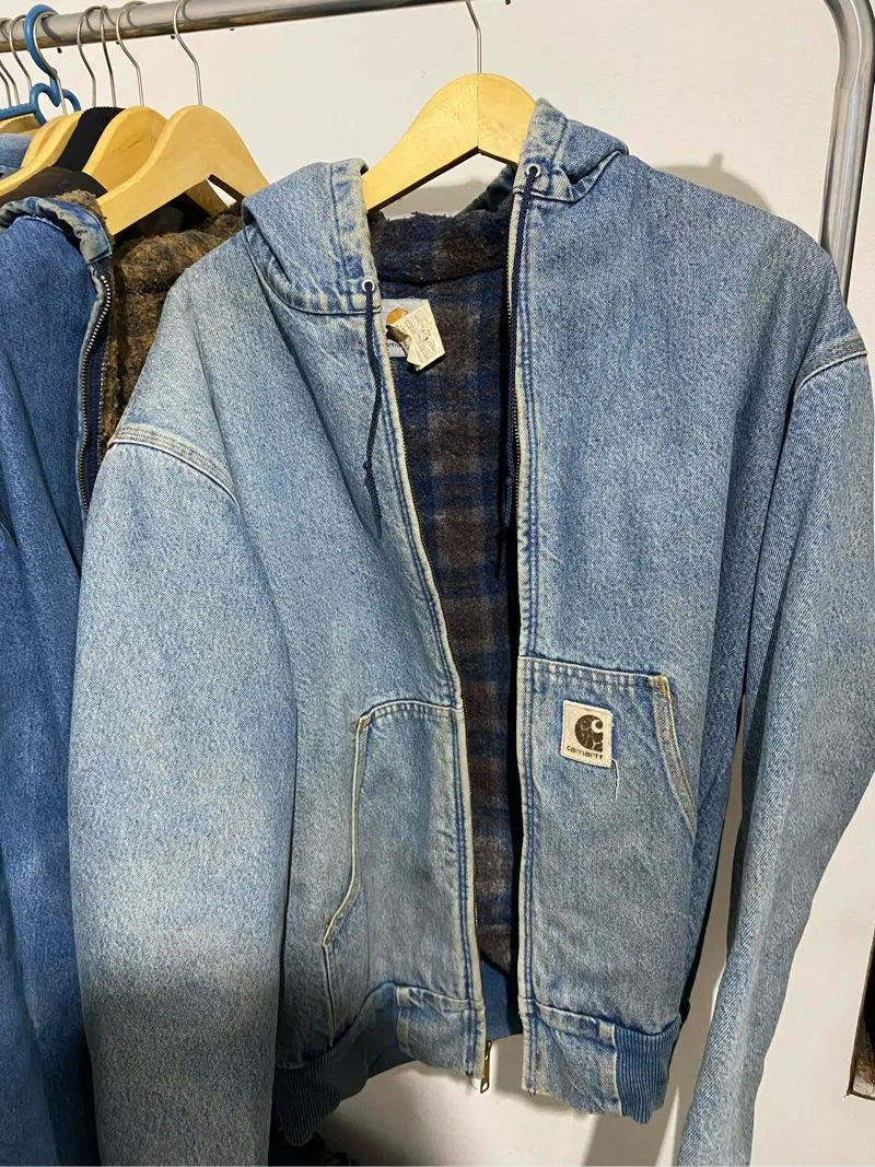 Carhartt Vintage Y2K Denim jacket Pria navy photo 1