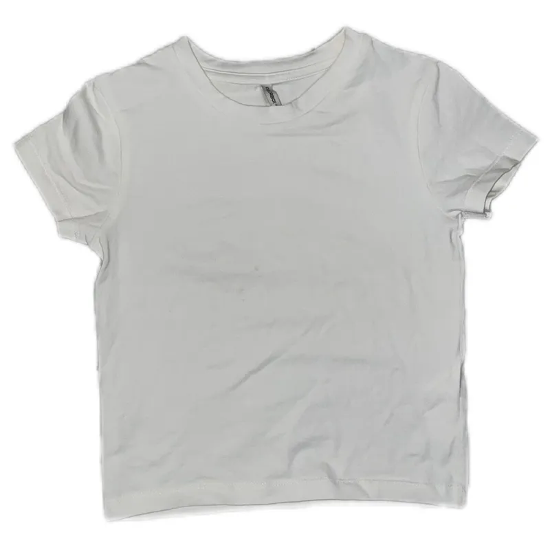COLORBOX Minimalist Crop top Wanita white photo 1