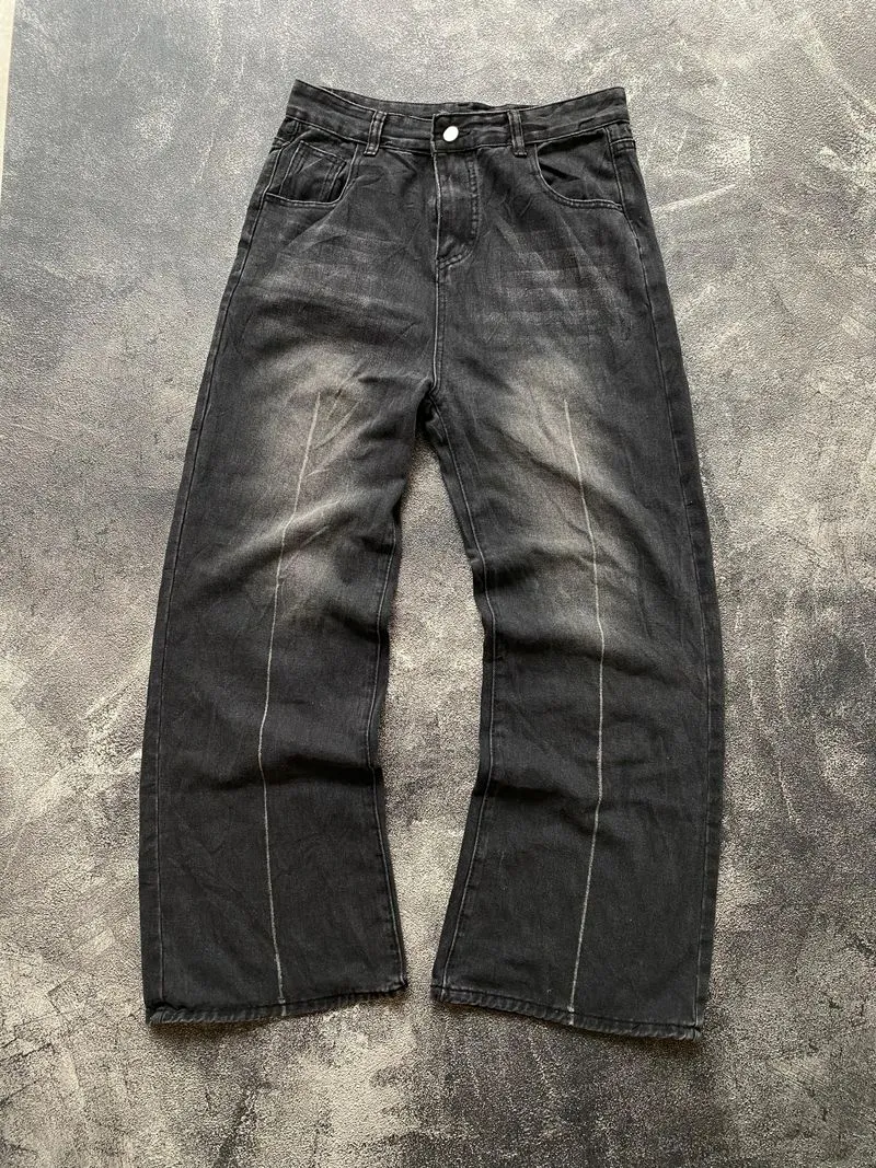 BCK Denim Vintage Sock Pria black gray photo 1