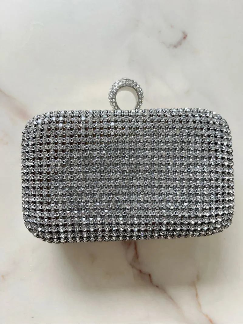 Luxury Clutch Wanita silver photo 1