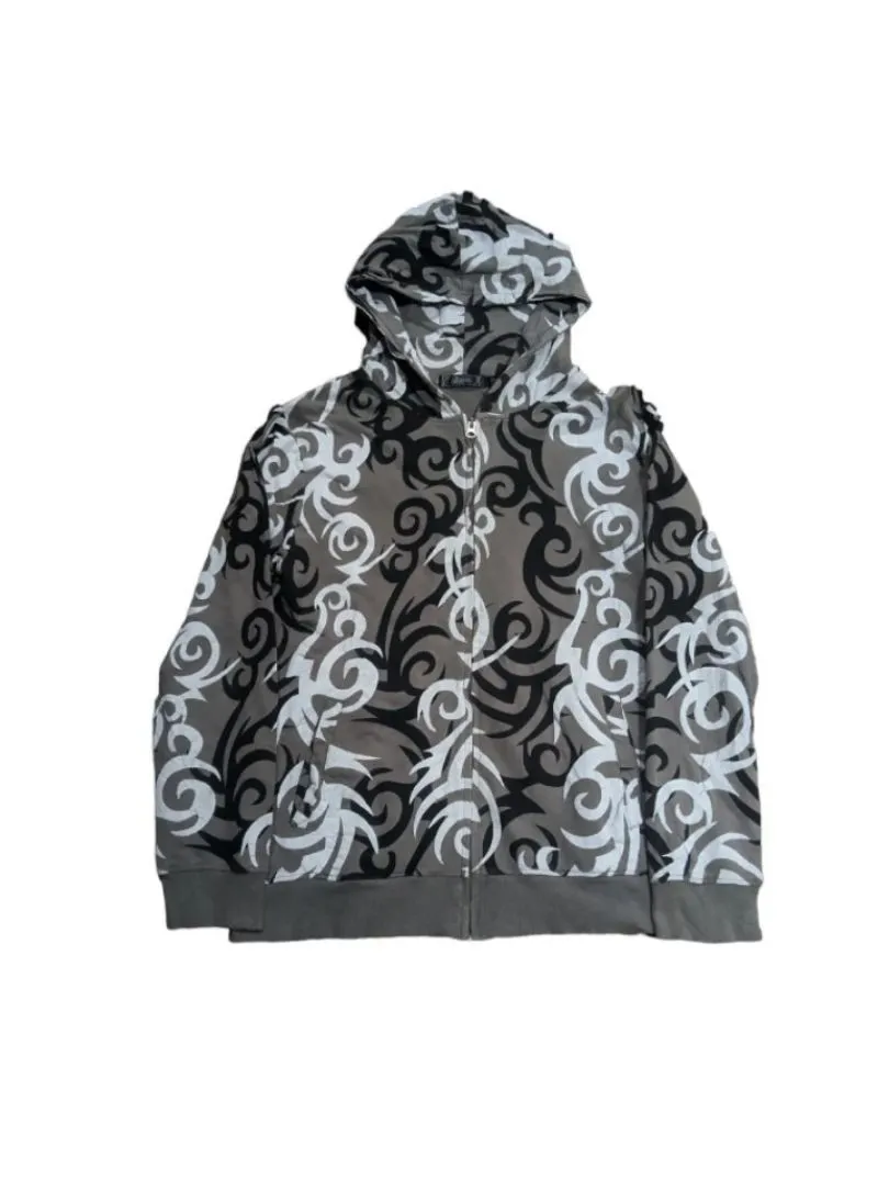 Y2K Jumper Pria gray photo 1