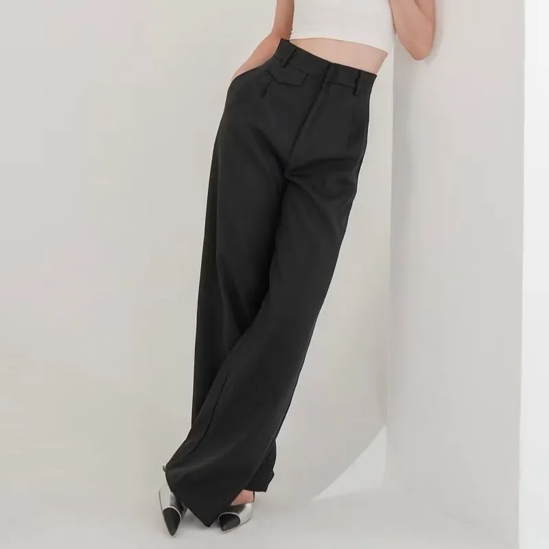 Casual High waisted jeans Wanita black photo 1