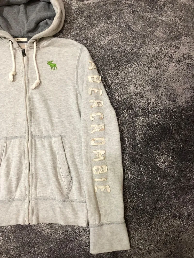 Light Blue Abercrombie Hoodie October's Very Own 2024 OVO Campus Fleece  Pullover Hoodie, image size:800x1066