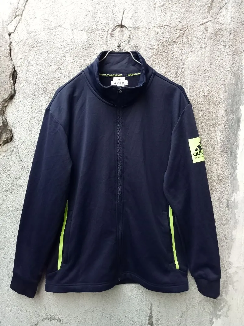 Adidas Sportswear Casual Track jacket Pria green black photo 1