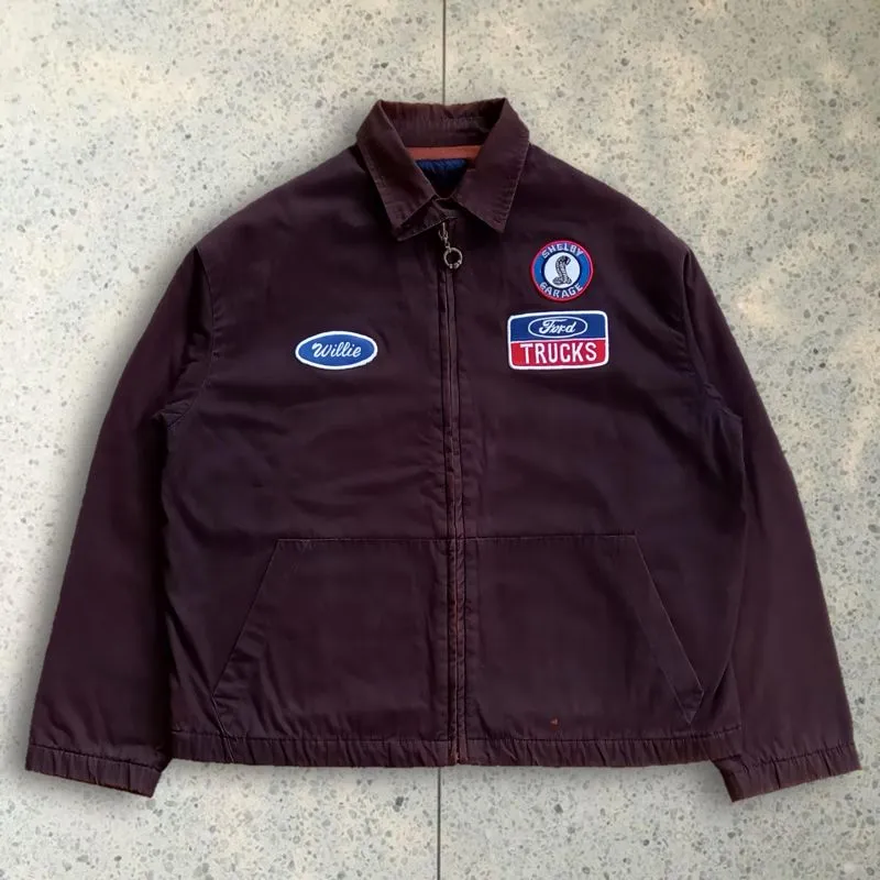 Polo Ralph Lauren Casual Harrington jacket Pria brown photo 1