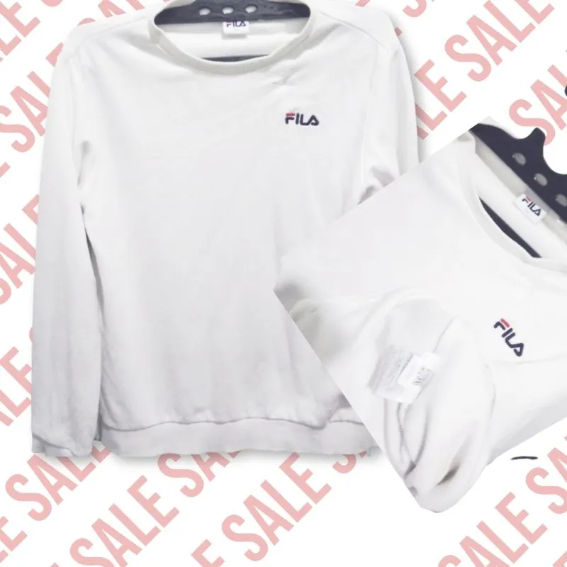 Fila Casual Sweater Pria white photo 1