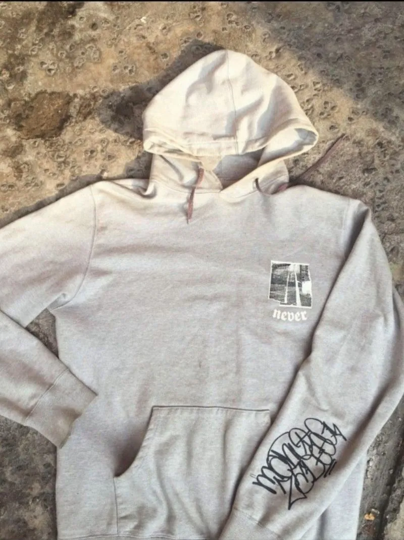 thisisneverthat Streetwear Leather jacket Pria gray photo 1