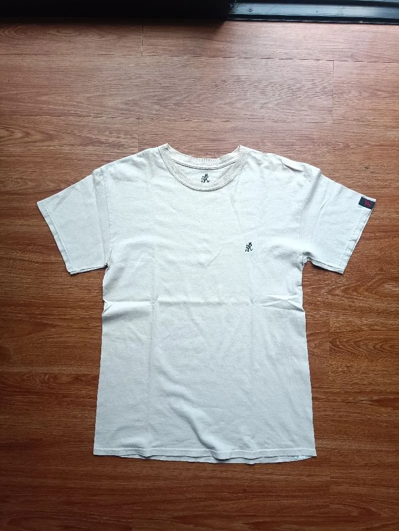 Gramicci Streetwear Sportswear T-shirt Pria cream photo 1