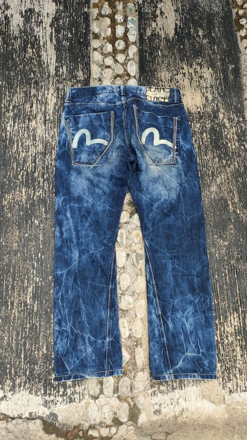 Evisu Casual Jeans Pria navy photo 1
