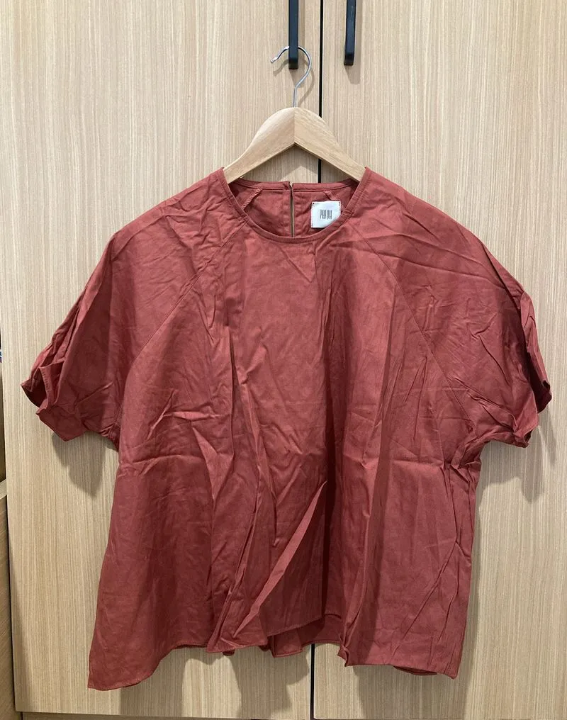 Casual Blouse Wanita orange photo 1