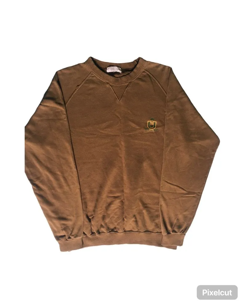 Streetwear Indie Sweater Pria brown photo 1