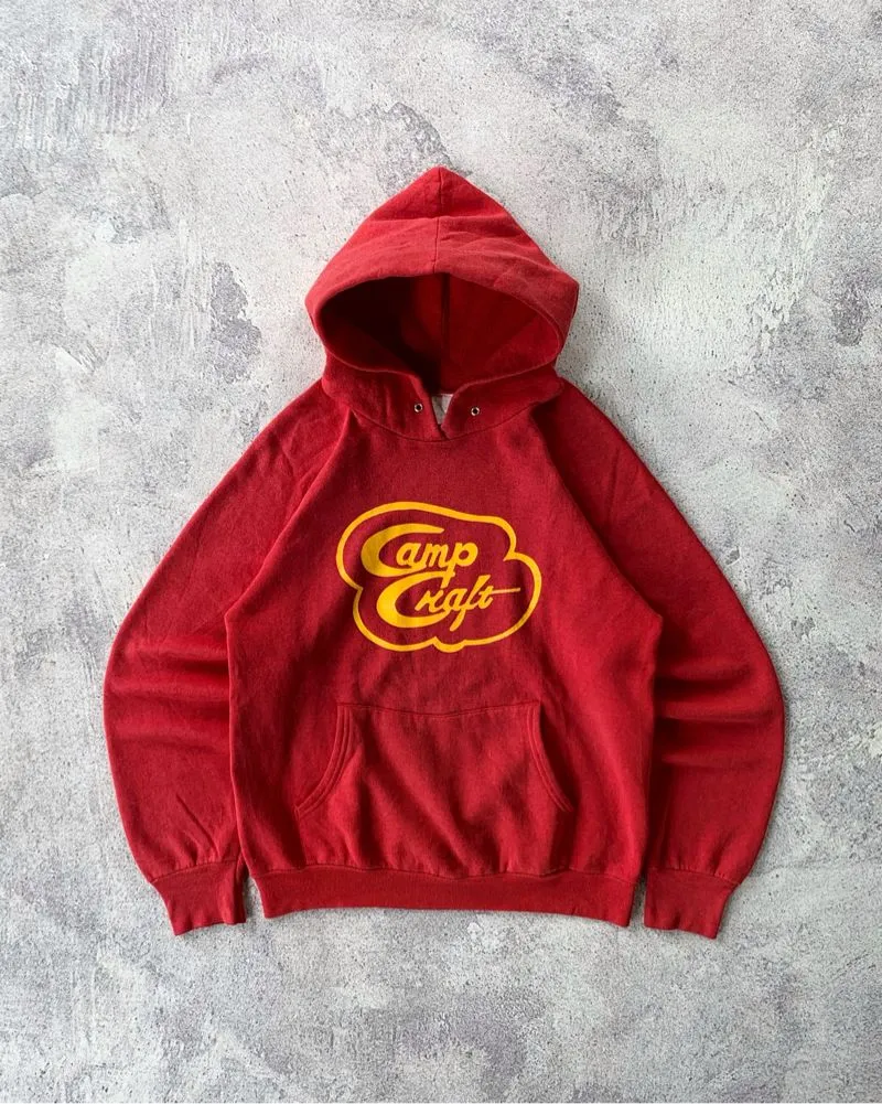 Fruit of the Loom Vintage Hoody Pria red photo 1