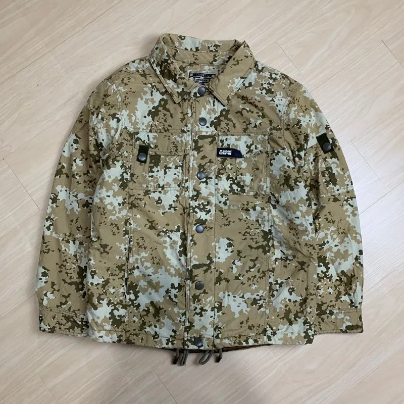 Grooverhyme Casual Puffer jacket Pria tan photo 1