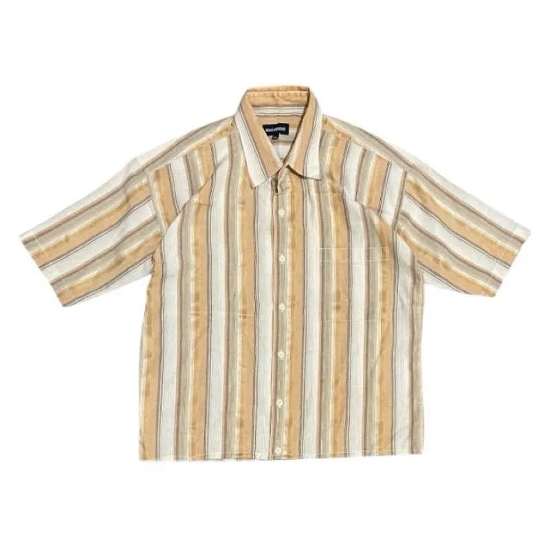 Y2K Skater Casual shirt Pria orange photo 1