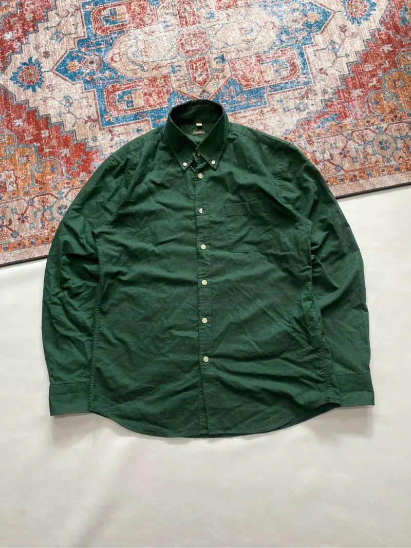 Streetwear Sportswear Casual shirt Pria gold green photo 1