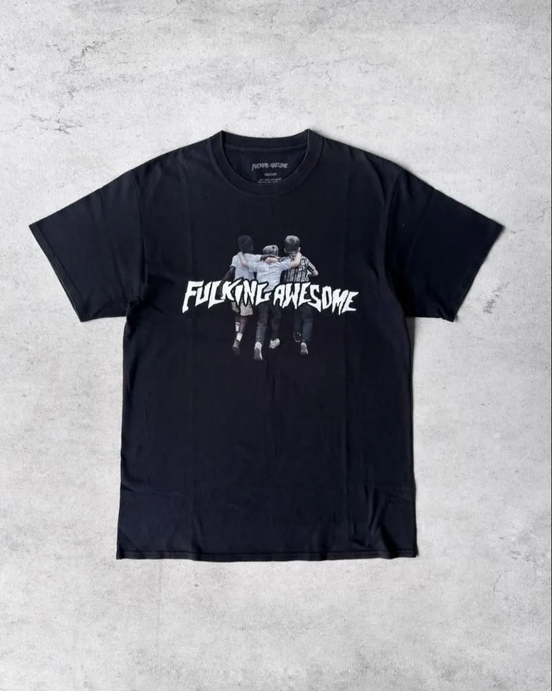 Vintage Skater T-shirt Pria black photo 1