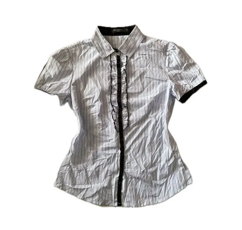 Casual Shirt Wanita blue photo 1