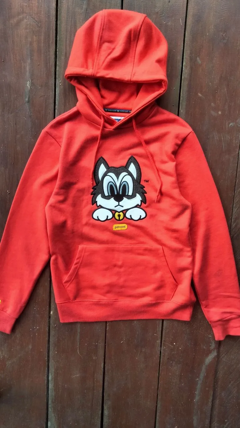 Pancoat Futurist Hoody Pria red photo 1