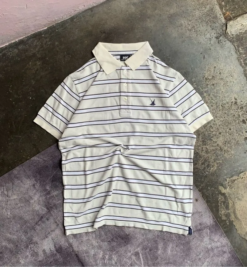 Helly Hansen Muslim Polo shirt Pria cream photo 1