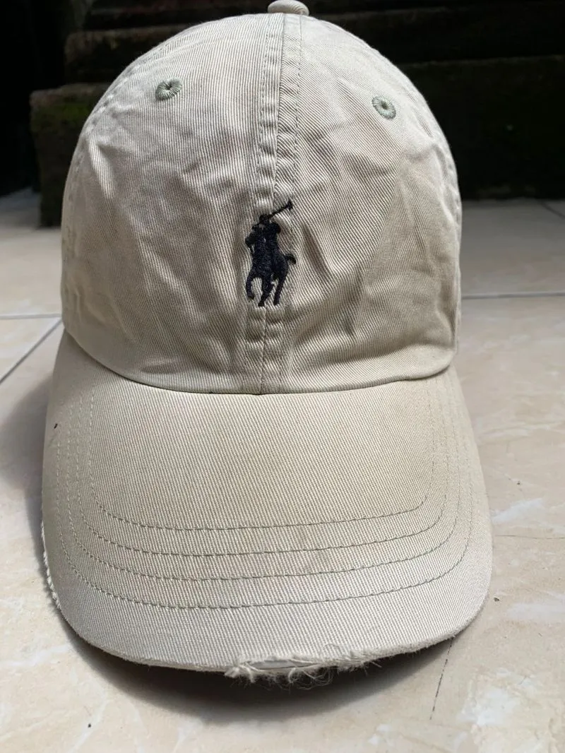 Polo Ralph Lauren Casual Hat Pria cream photo 1