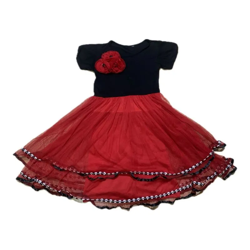 Minimalist Casual Kids red black photo 1