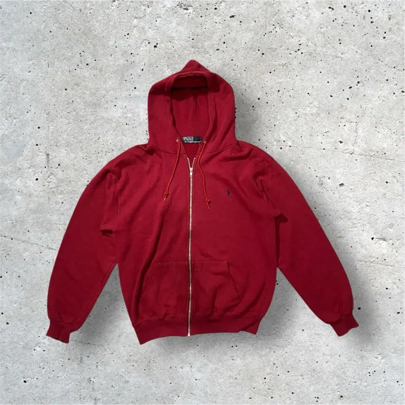 Polo Ralph Lauren Minimalist Casual Hoody Pria red photo 1
