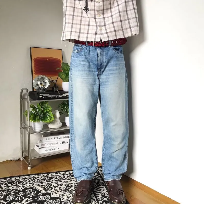 Uniqlo Y2K Skater Jeans Pria multicolor photo 1