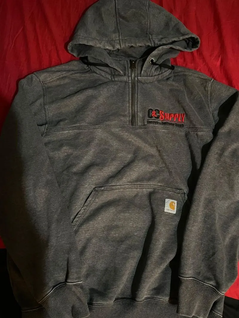 Carhartt Casual Hoody Pria gray photo 1