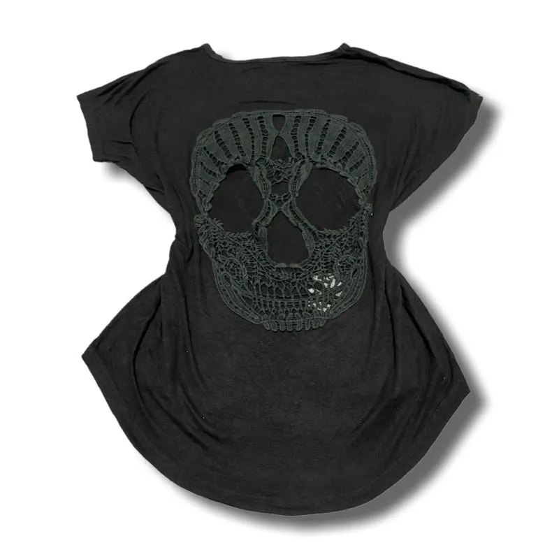 Japanese brand Grunge Goth T-shirt Wanita black photo 1
