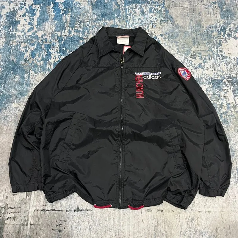 Adidas Vintage Sportswear Windbreaker Pria black photo 1
