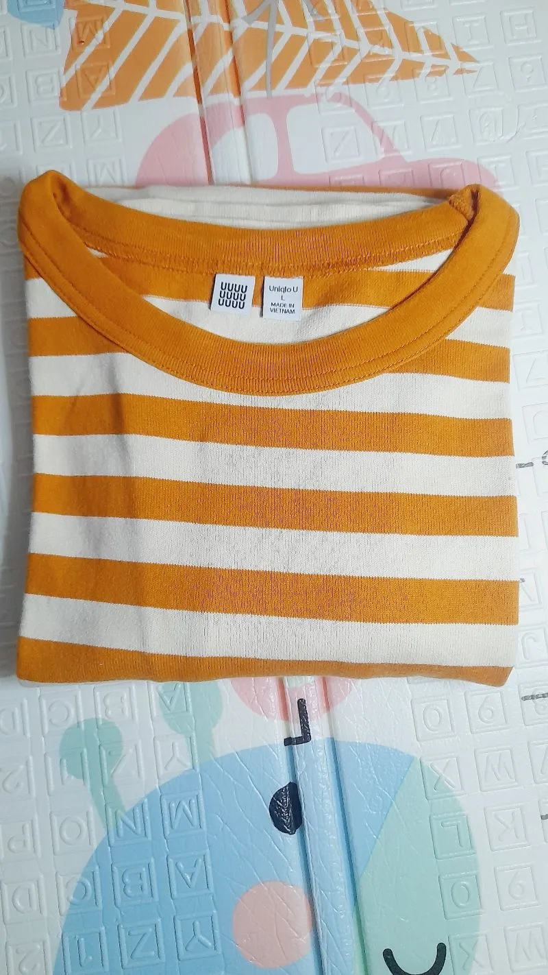 Uniqlo Casual Casual dress Wanita orange photo 1